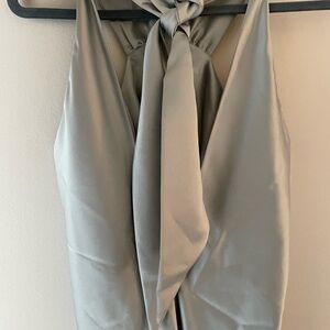 NWT Dessy Willow Green dress (NEVER WORN)